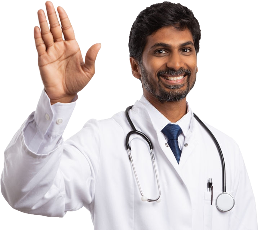 doctor standing